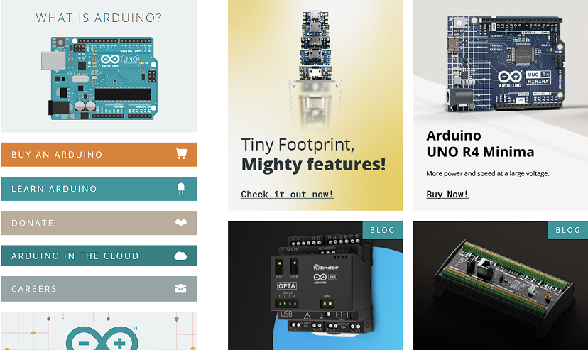 موقع Arduino