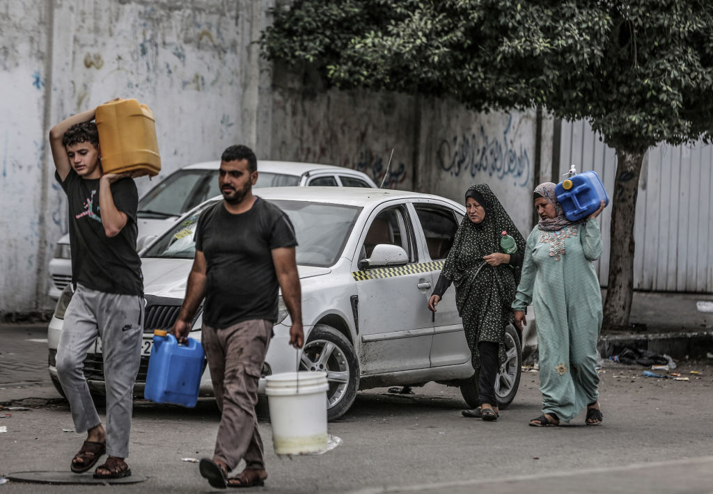 المياه وفلسطين وإسرائيل وقطاع غزة